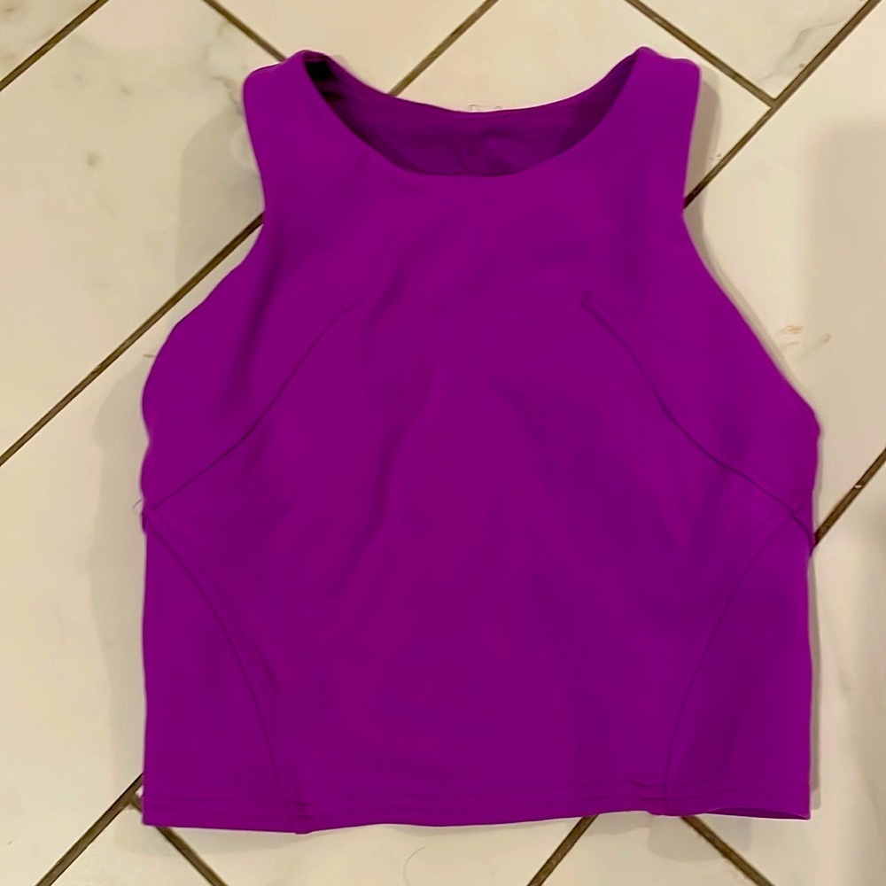 Lululemon Wunder Train Racerback tank: Size 2 Purple